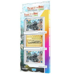 Ticket to Ride Europe Sleeves - 168 st Officiella kortskydd