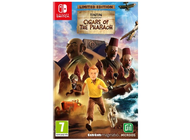 Tintin Cigars of the Pharaoh Switch Tintin Reporter - Limited Edition 