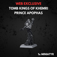 Tomb Kings of Khemri Prince Apophas Warhammer The Old World