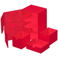 Twin Flip N Tray 160+ Röd Ultimate Guard - Monocolor
