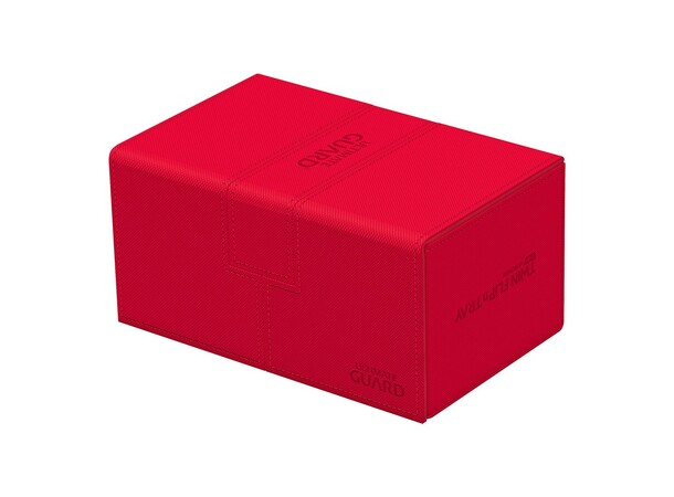 Twin Flip N Tray 160+ Röd Ultimate Guard - Monocolor 