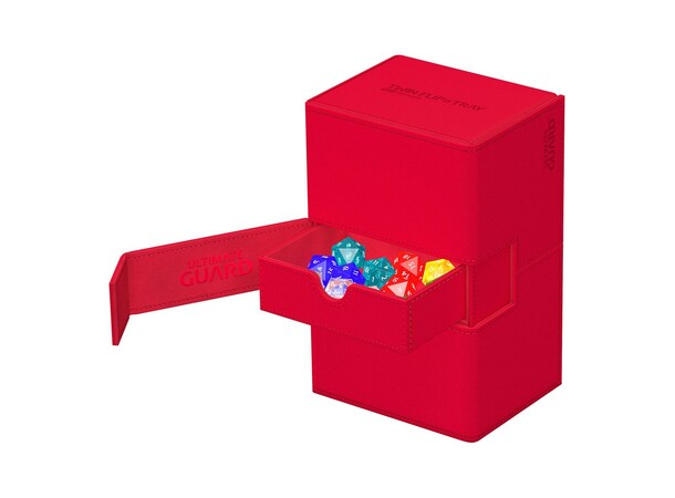 Twin Flip N Tray 160+ Röd Ultimate Guard - Monocolor 