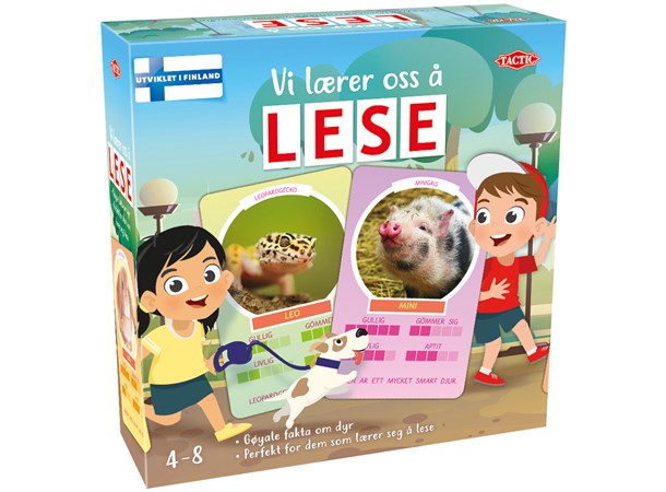 Vi lærer å lese Lærespill Norsk utgave 