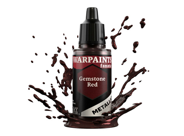 Warpaints Fanatic Gemstone Red Army Painter Metallic 