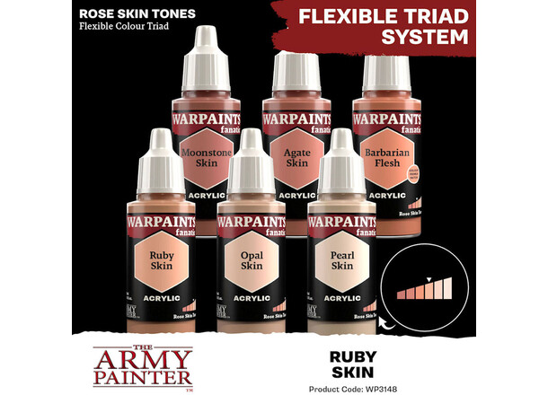 Warpaints Fanatic Ruby Skin Army Painter 