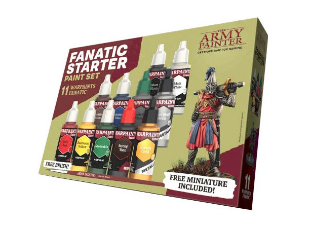 Warpaints Fanatic Starter Paint Set The Army Painter 