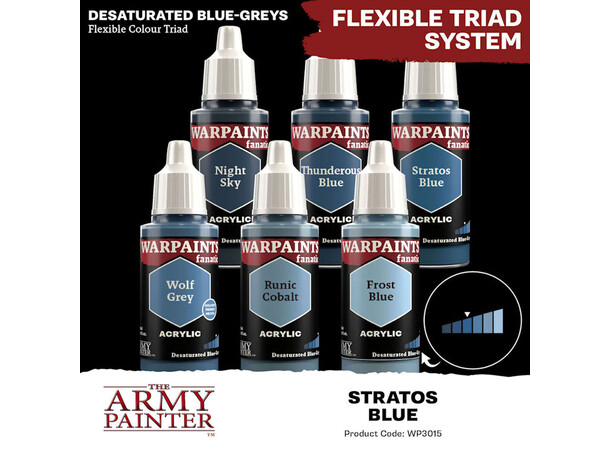 Warpaints Fanatic Stratos Blue Army Painter 
