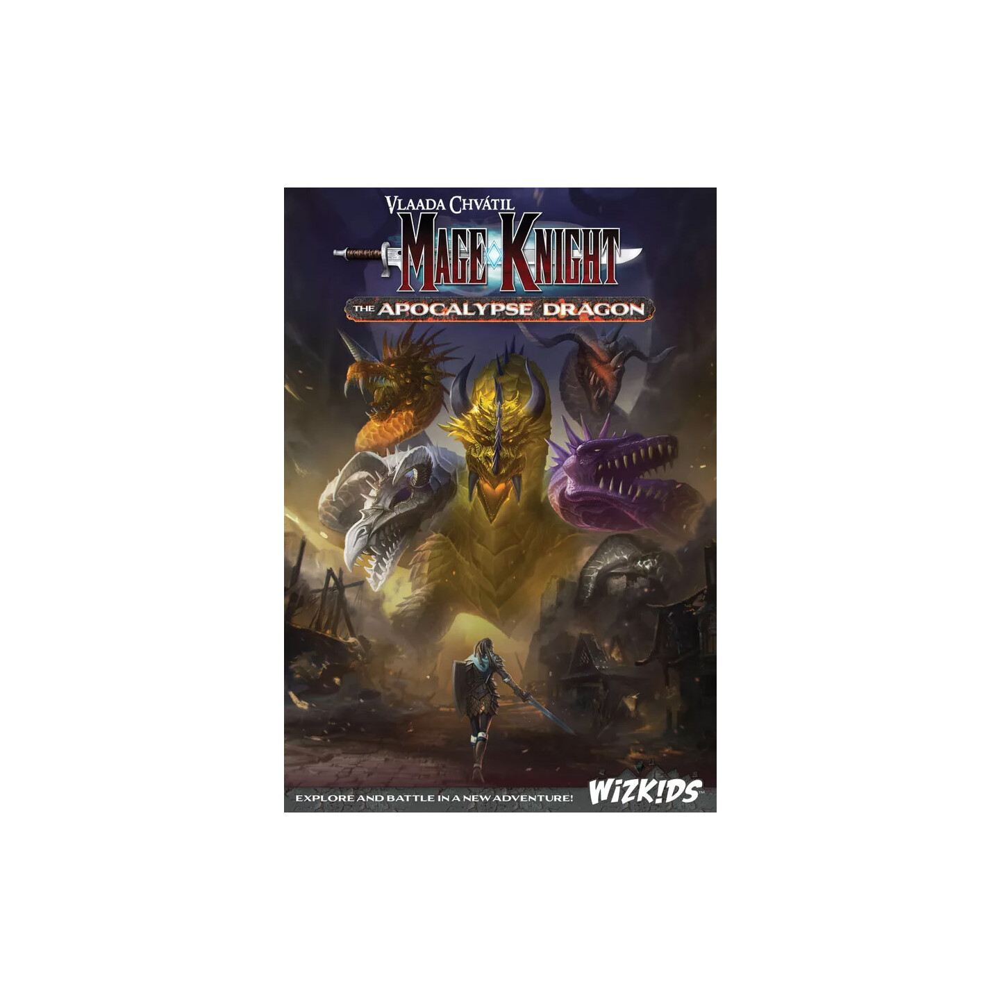 Mage Knight The Apocalypse Dragon Exp Expansion till Mage Knight