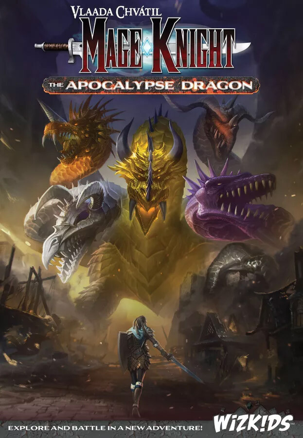 Mage Knight The Apocalypse Dragon Exp Expansion till Mage Knight