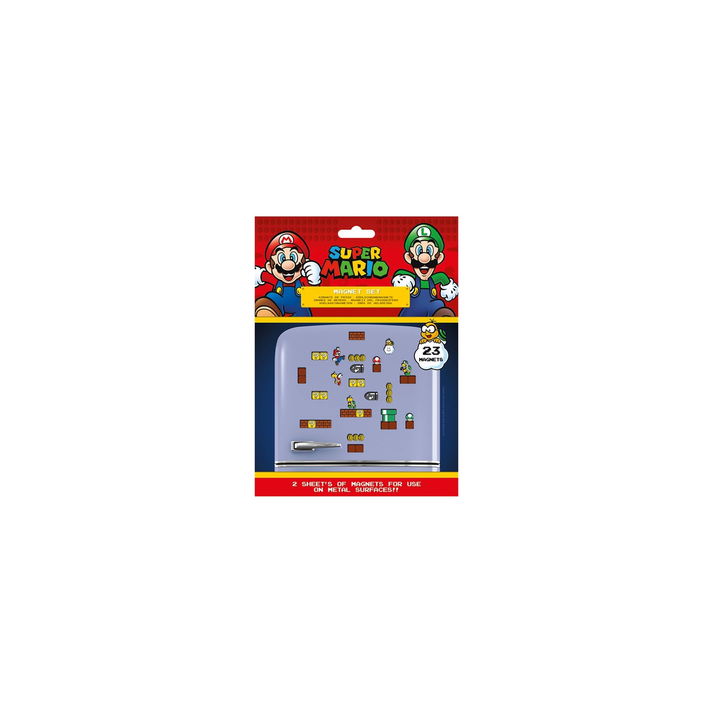 Super Mario Magnet Set