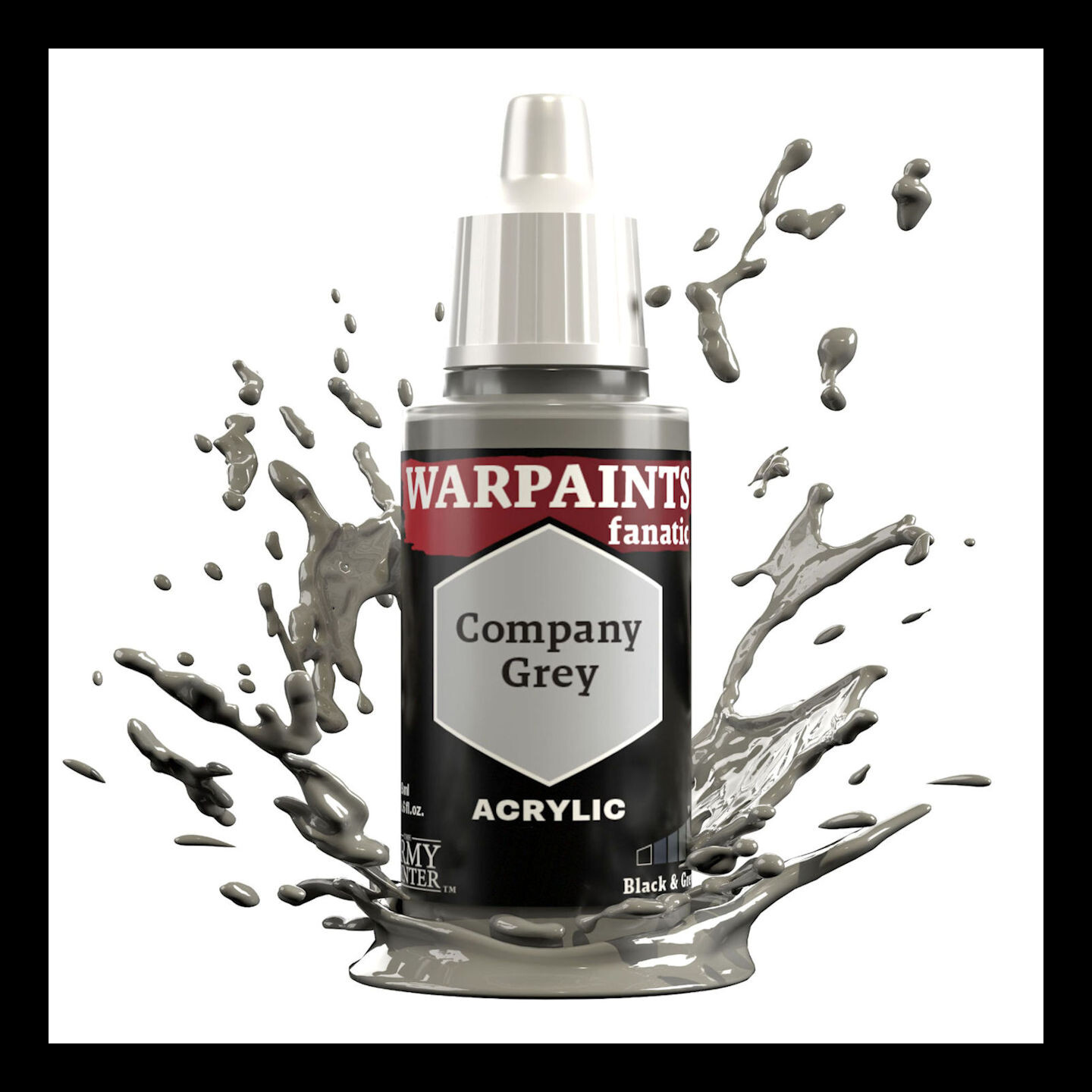 Warpaints Fanatic Company Grey Army Painter