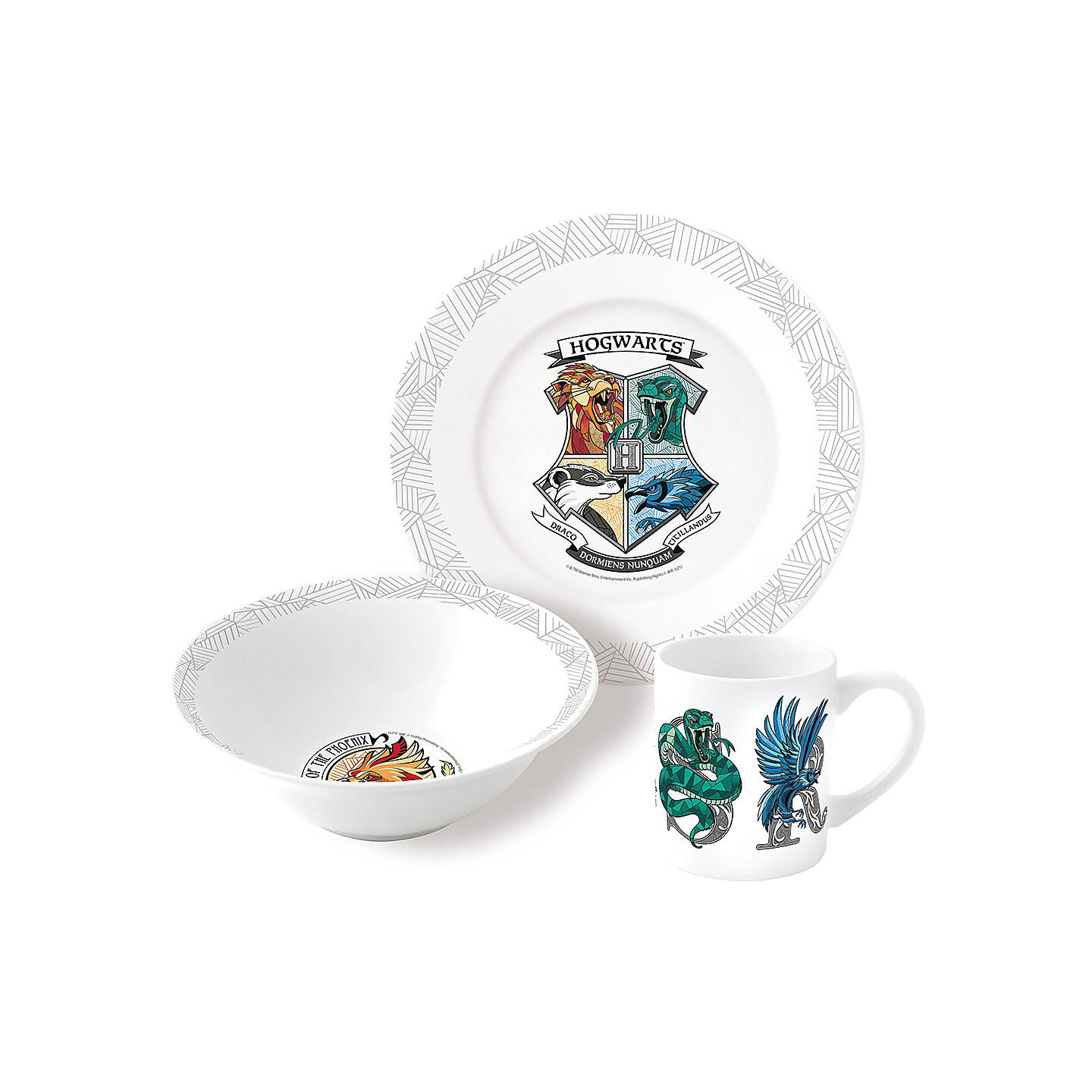 Harry Potter Frukostset - 3 delar