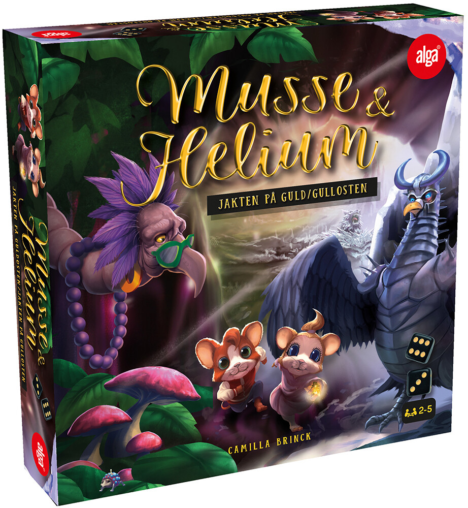 Jakten på Guldosten Brädspel Musse & Helium