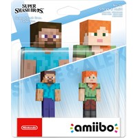 Amiibo Figur Steve & Alex Super Smash Bros Collection No 89
