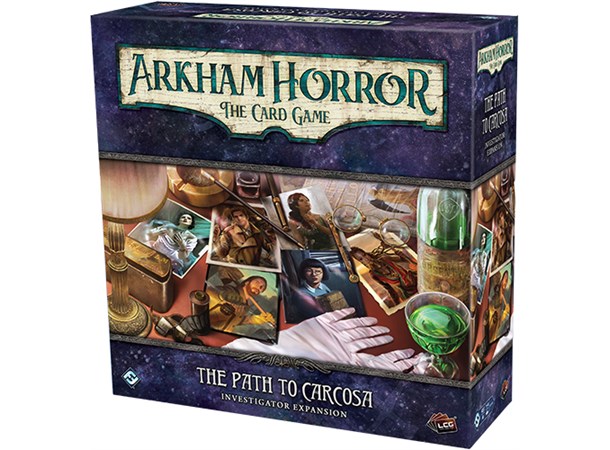 Arkham Horror TCG Path Carcosa Investiga Investigator Expansion 