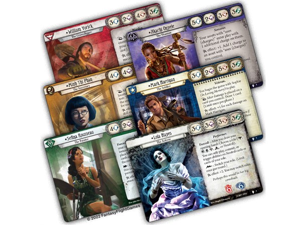 Arkham Horror TCG Path Carcosa Investiga Investigator Expansion 