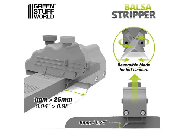 Balsa Stripper Green Stuff World 