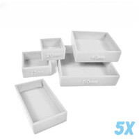 Bases Containment Moulds Square x5 Green Stuff World