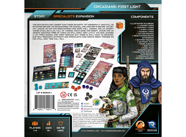 Circadians First Light Specialists Exp Expansion till Circadians First Light 