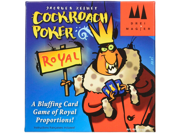 Cockroach Poker Royal Brädspel