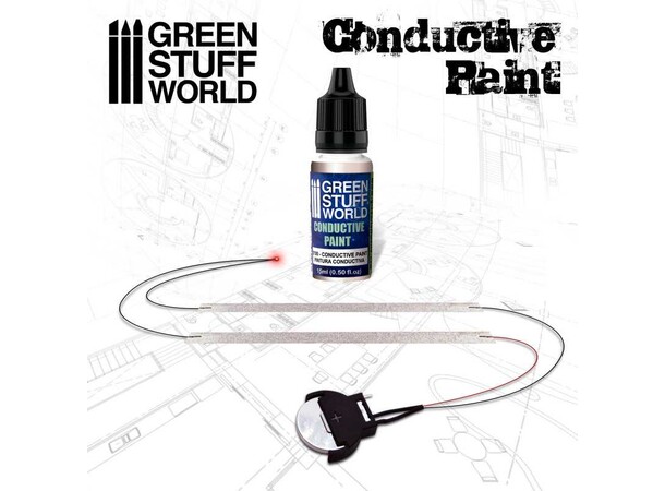 Conductive Paint - 15ml Green Stuff World 