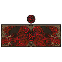 D&D Desk Pad 80x30 cm Inkluderer Coaster
