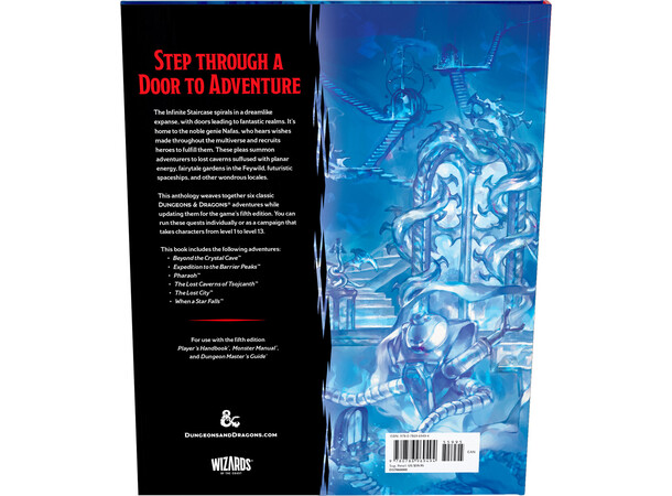 D&D Quests from the Infinite Staircase Dungeons & Dragons Scenario Level 1-13 