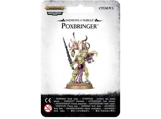 Daemons of Nurgle Poxbringer Warhammer 40K / Age of Sigmar 