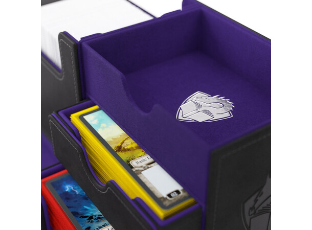 Deck Box Academic 133+ XL Svart/Lila Gamegenic 