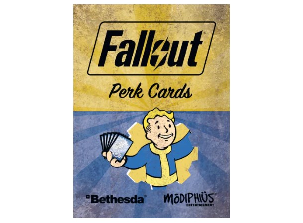 Fallout RPG Game Perk Cards 
