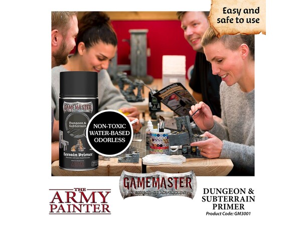GameMaster Primer Dungeon & Subterrain The Army Painter Terrain Primer 300ml 