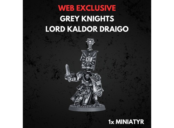 Grey Knights Lord Kaldor Draigo Warhammer 40K 