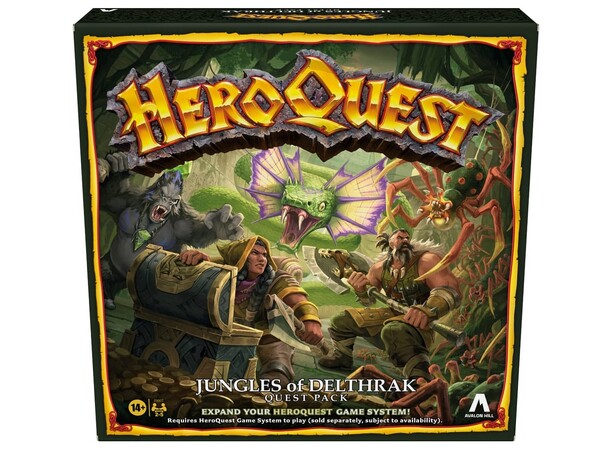 HeroQuest Jungles of Delrhrak Expansion Expansion till HeroQuest 