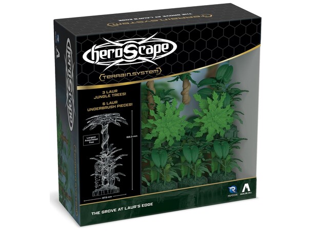Heroscape The Grove at Laurs Edge Terrain Expansion 
