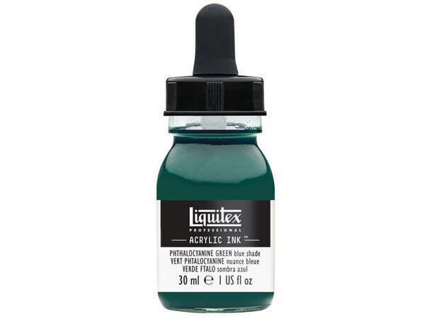 Ink Acrylic Phthalocyanine Green Blue Liquitex 317 - 30 ml 