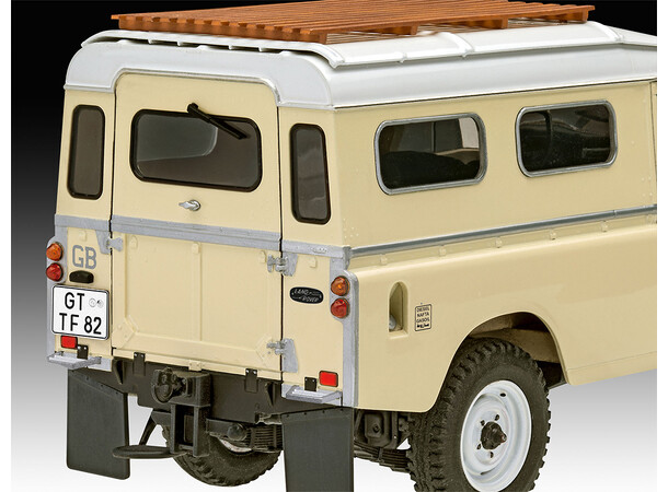 Land Rover Series III LWB Commercial Revell 1:24 Byggsats 