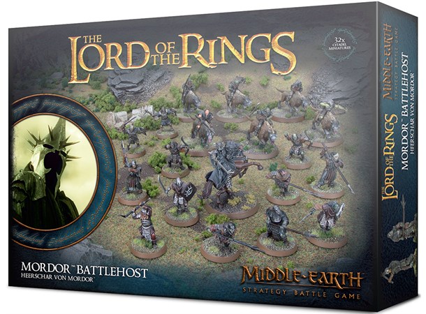 Lord of the Rings Mordor Battlehost Middle-earth Strategy Battle Game 