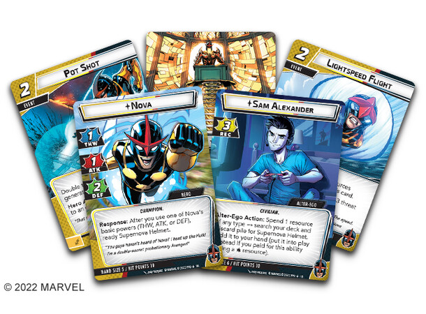 Marvel Champions TCG Nova Expansion Expansion Marvel Champions The Card Game 