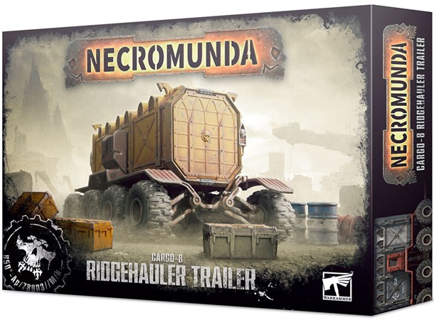 Necromunda Cargo 8 Ridgehauler Trailer 