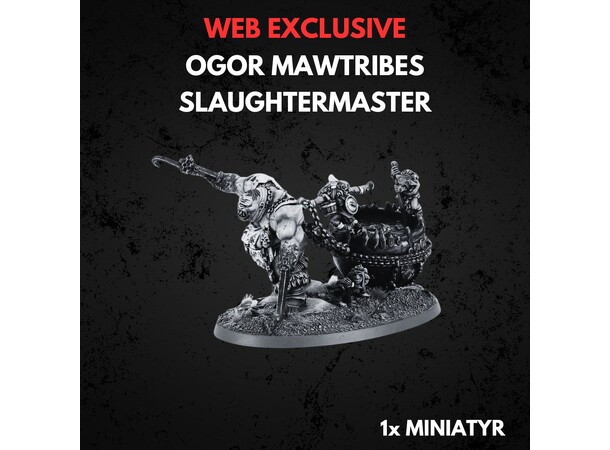 Ogor Mawtribes Slaughtermaster Warhammer Age of Sigmar 