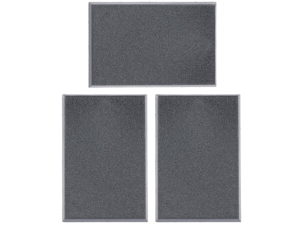 Old World Rectangle Bases 40x60mm x3 Warhammer The Old World 