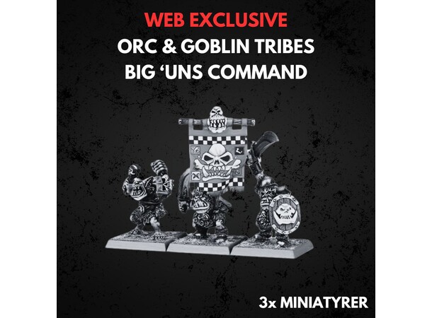 Orc & Goblin Tribes Big Uns Command Warhammer The Old World 