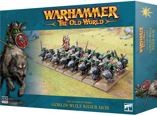 Orc & Goblin Tribes Goblin Wolfrider Mob Warhammer The Old World 