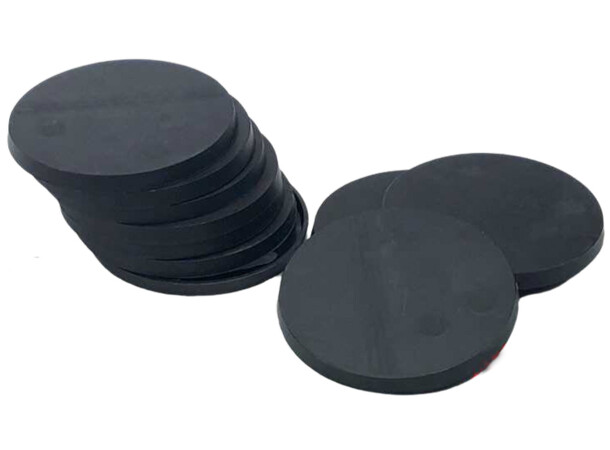 Plastbas Svart Round - 40mm (10 st) Green Stuff World 