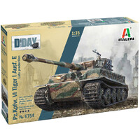Pz Kpfw VI Tiger I Ausf E Late Prod Italeri 1:35 Byggsats