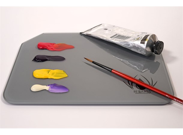 RedGrass Glass Palette Painter V2 225 x 150mm 