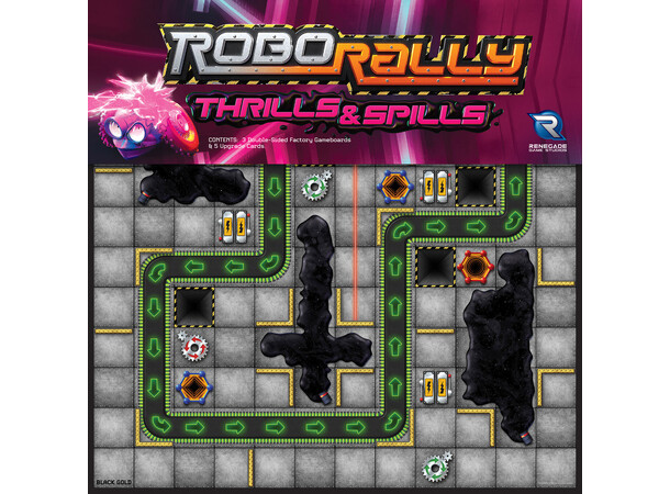 Robo Rally Thrills & Spills Expansion Expansion till Robo Rally 