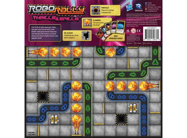 Robo Rally Thrills & Spills Expansion Expansion till Robo Rally 