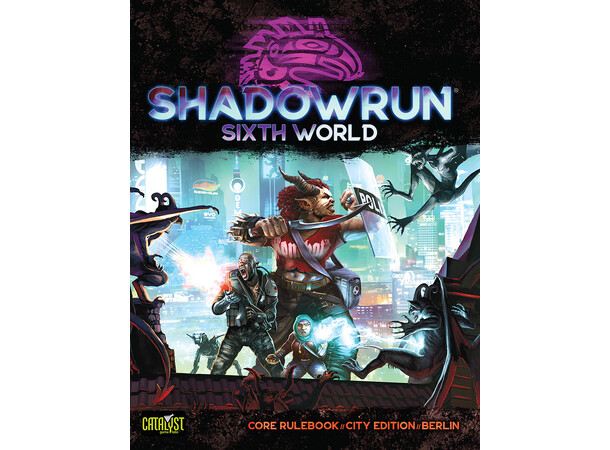 Shadowrun Core City Edition Berlin Sixth World Cure Rulebook 
