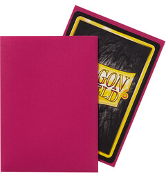 Sleeves Matte Magenta x100 66x91 Dragon Shield Kortskydd m/deckbox